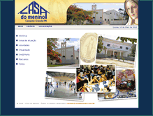 Tablet Screenshot of casadomenino.com.br